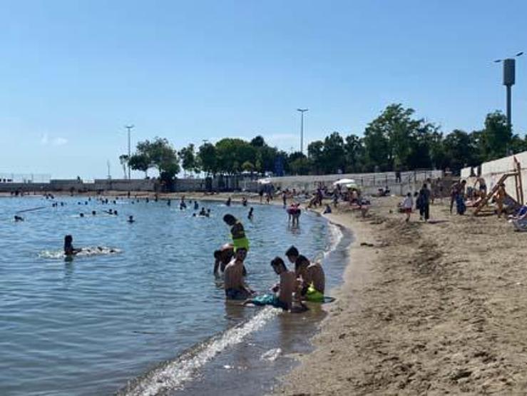 Caddebostan Plajında çirkin görüntü