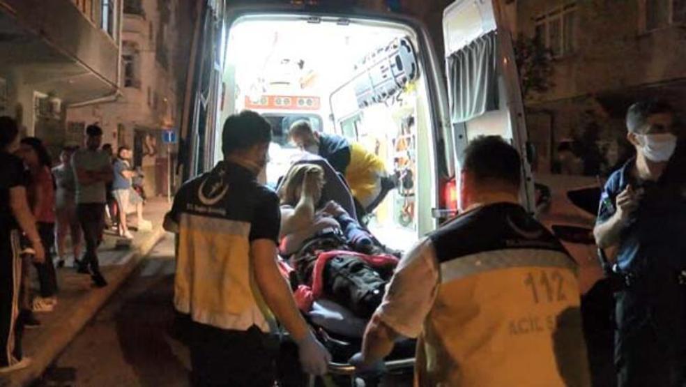 İstanbulda eşi ile kavga eden kadın pencereden atladı Kocası ise...