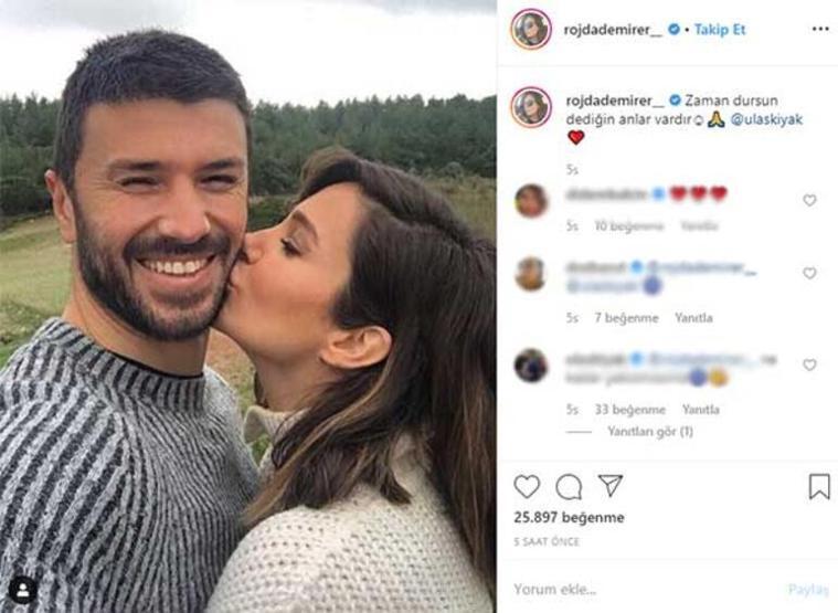 Manzaraya karşı poz verdiler
