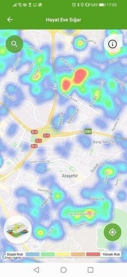 Son dakika... İşte İstanbulda ilçe ilçe koronavirüs haritası
