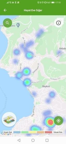 Son dakika... İşte İstanbulda ilçe ilçe koronavirüs haritası