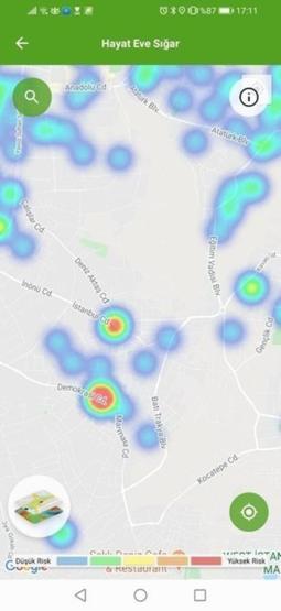 Son dakika... İşte İstanbulda ilçe ilçe koronavirüs haritası