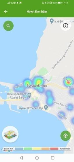 Son dakika... İşte İstanbulda ilçe ilçe koronavirüs haritası