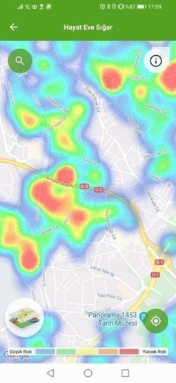 Son dakika... İşte İstanbulda ilçe ilçe koronavirüs haritası