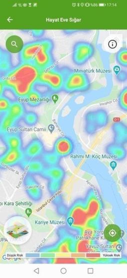 Son dakika... İşte İstanbulda ilçe ilçe koronavirüs haritası
