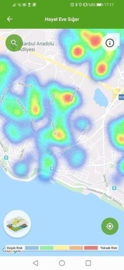 Son dakika... İşte İstanbulda ilçe ilçe koronavirüs haritası