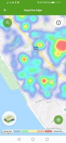 Son dakika... İşte İstanbulda ilçe ilçe koronavirüs haritası
