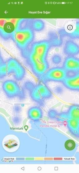 Son dakika... İşte İstanbulda ilçe ilçe koronavirüs haritası