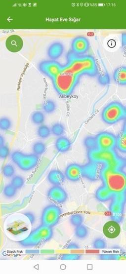 Son dakika... İşte İstanbulda ilçe ilçe koronavirüs haritası