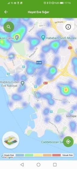 Son dakika... İşte İstanbulda ilçe ilçe koronavirüs haritası