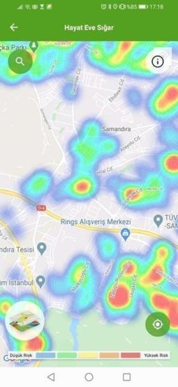 Son dakika... İşte İstanbulda ilçe ilçe koronavirüs haritası