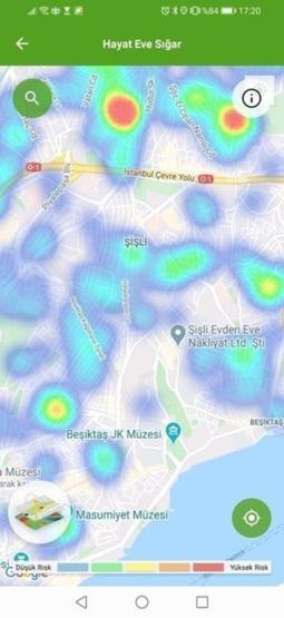 Son dakika... İşte İstanbulda ilçe ilçe koronavirüs haritası
