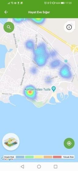 Son dakika... İşte İstanbulda ilçe ilçe koronavirüs haritası