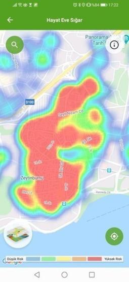 Son dakika... İşte İstanbulda ilçe ilçe koronavirüs haritası