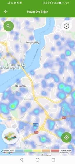 Son dakika... İşte İstanbulda ilçe ilçe koronavirüs haritası