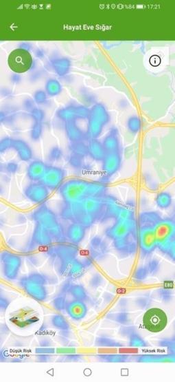 Son dakika... İşte İstanbulda ilçe ilçe koronavirüs haritası