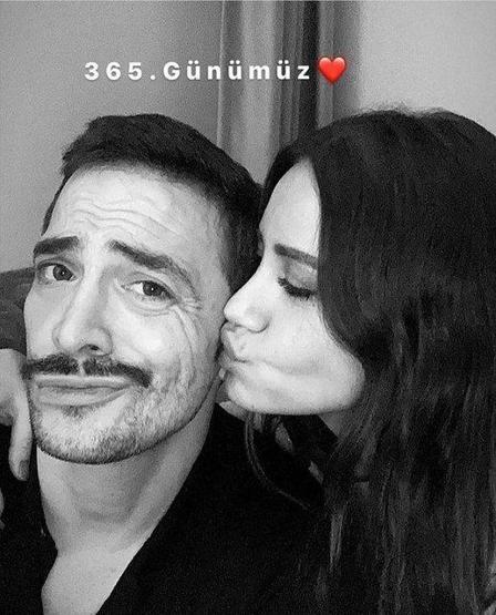 Ahmet Kural-Çağla Gizem Çelik çiftinden aşk dolu paylaşım