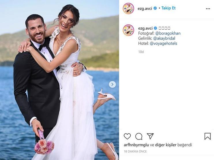 Survivor yarışmacısı Ezgi Avcı ile Nemanja Djurisic evlendi