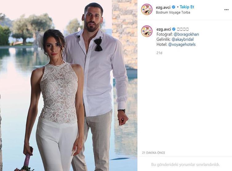 Survivor yarışmacısı Ezgi Avcı ile Nemanja Djurisic evlendi