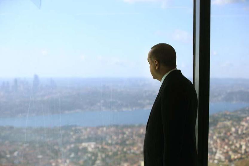 Cumhurbaşkanı Erdoğan Çamlıca Kulesini inceledi