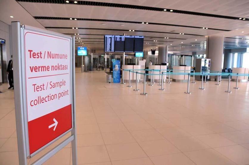 Son dakika... İstanbul Havalimanında koronavirüs test merkezi kuruldu