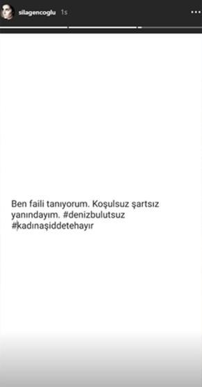 Ünlü isimlerden Deniz Bulutsuza destek