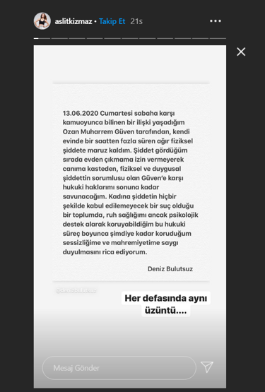 Ünlü isimlerden Deniz Bulutsuza destek