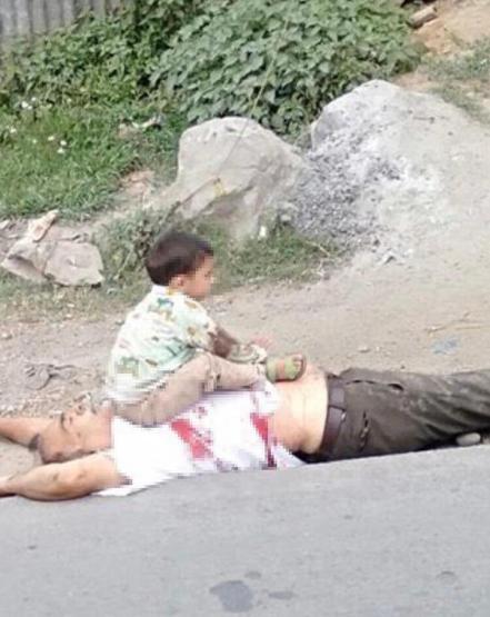 Öldürülen dedesinin göğsünün üzerine oturan 3 yaşındaki çocuk böyle konuştu