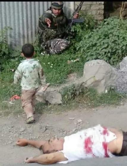 Öldürülen dedesinin göğsünün üzerine oturan 3 yaşındaki çocuk böyle konuştu