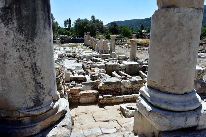 Son dakika... Antik kentte 1720 yıllık fiyat listesi