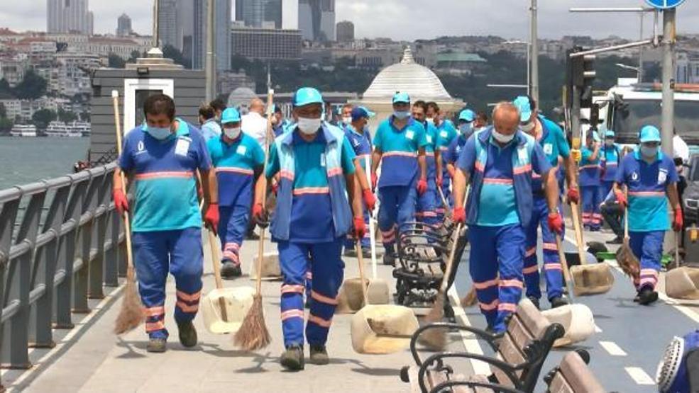 Son Dakika... Üsküdarda sahil boyunca çekirdek yiyene 61 lira ceza