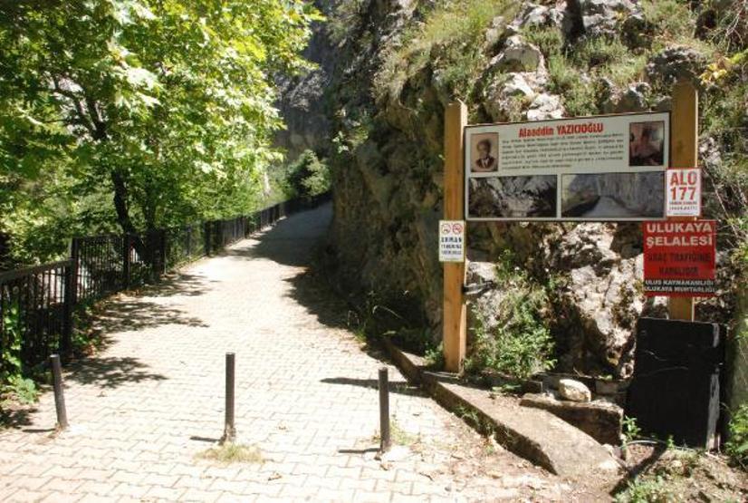 Aşk acısını unutturan şelaleye yoğun ilgi