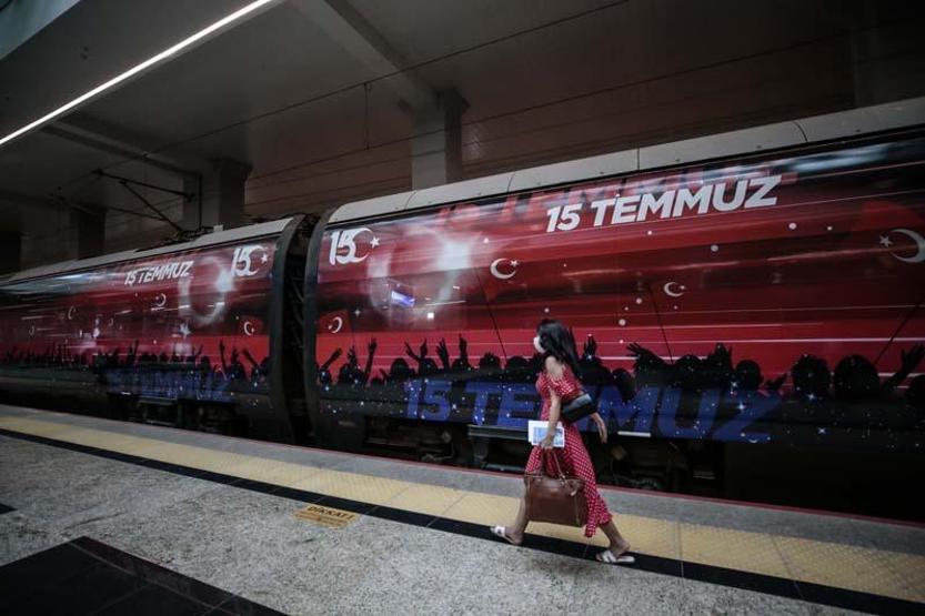 15 Temmuz Demokrasi ve Milli Birlik Treni, ilk seferinde Ankaradan hareket etti
