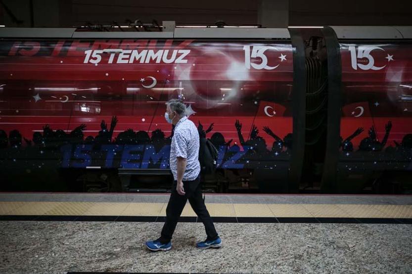 15 Temmuz Demokrasi ve Milli Birlik Treni, ilk seferinde Ankaradan hareket etti