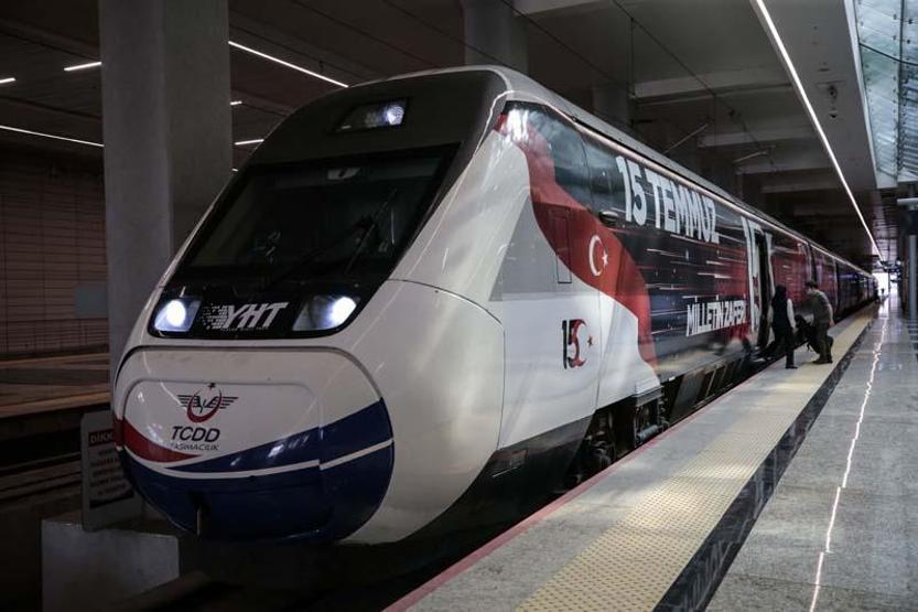 15 Temmuz Demokrasi ve Milli Birlik Treni, ilk seferinde Ankaradan hareket etti