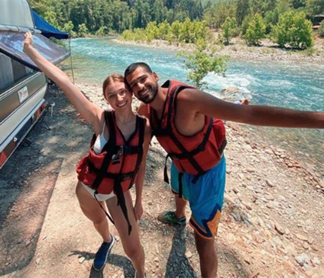İlayda Akdoğan sevgilisiyle tatile çıktı