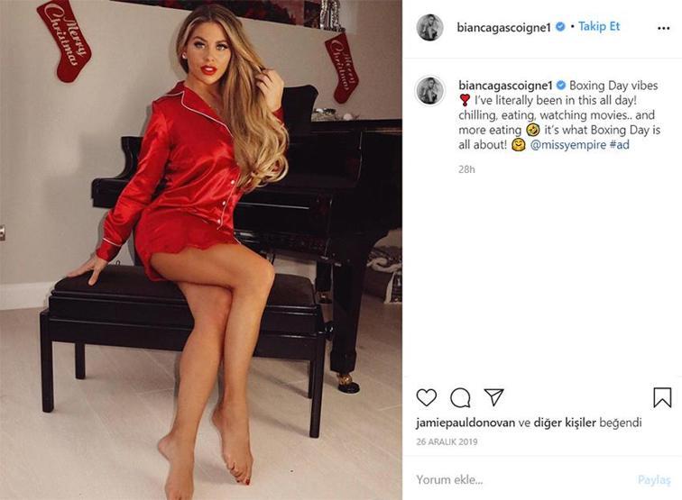 Babasının kızı Bianca Gascoigne