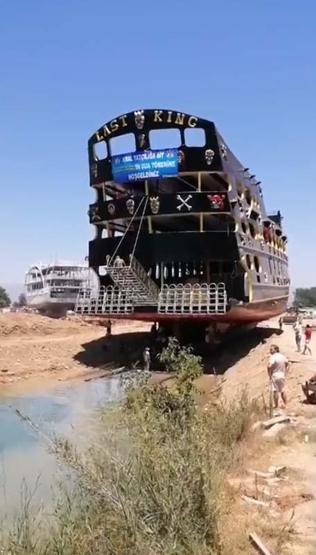 Dünyada başka benzeri yok Suya indirildi