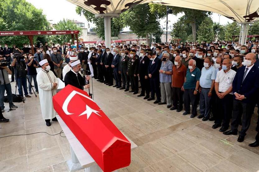 Son dakika... Şehit Erkan Gökteke son yolculuğuna uğurlandı