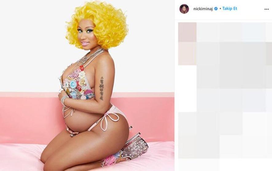 Nicki Minaj hamile olduğunu açıkladı