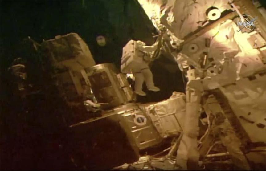 NASA paylaştı Son uzay yürüyüşü