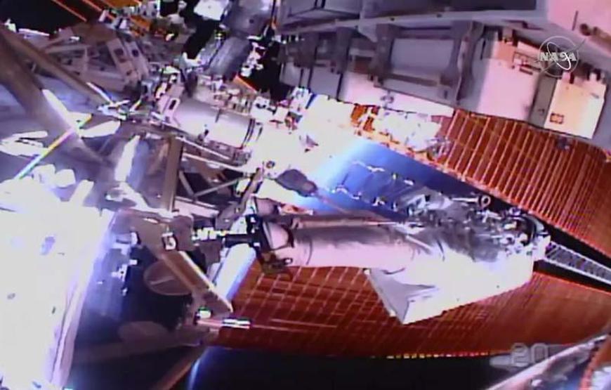 NASA paylaştı Son uzay yürüyüşü