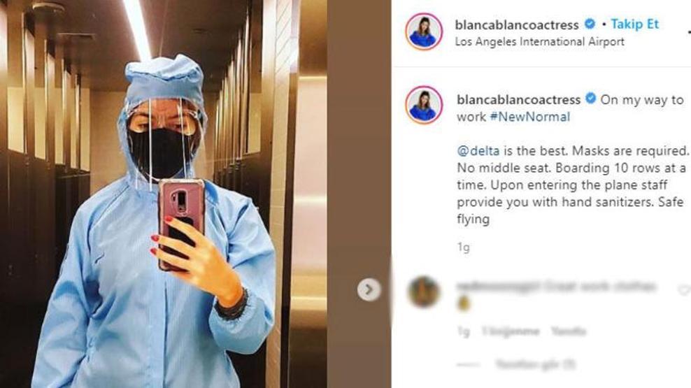 Blanca Blanconun koronavirüs tedbiri