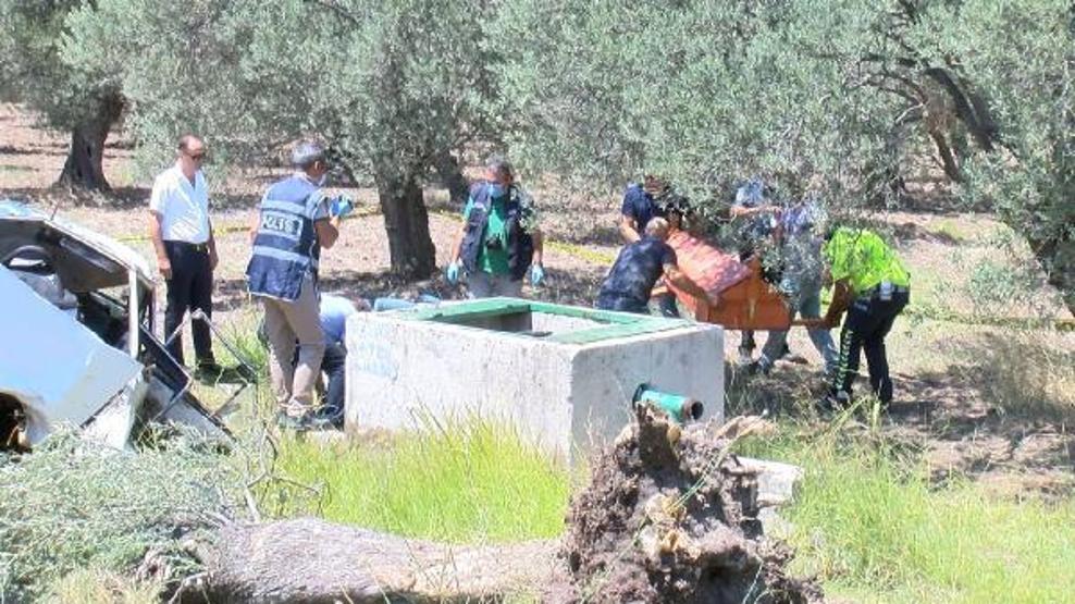 Son dakika... Otomobil zeytin bahçesine uçtu: İmam ve kayınpederi öldü