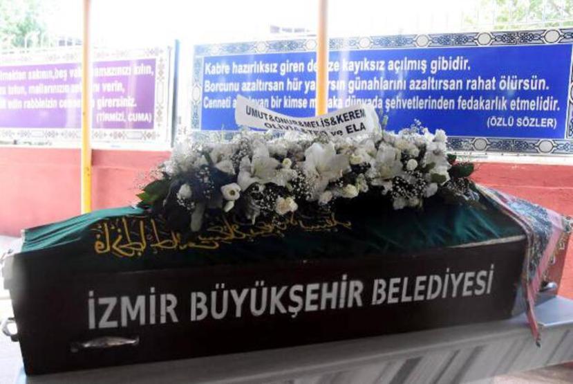 Kerem Bursinin babaannesi son yolculuğuna uğurlandı
