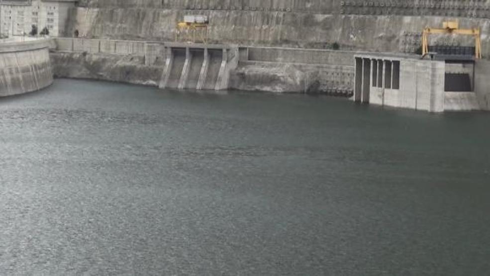 Son dakika... Çoruh Nehri üzerindeki 3 barajda, su seviyesi azaldı
