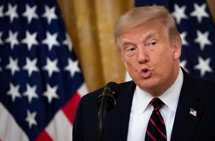 Trumptan Lübnandaki patlamaya ilişkin saldırı gibi görünüyor açıklaması