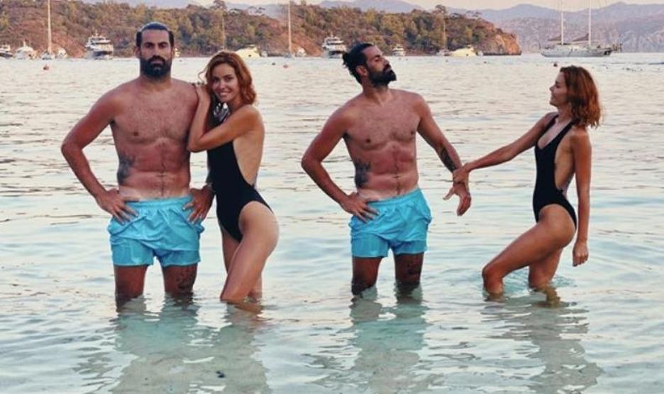 Sporcuların tatil pozları