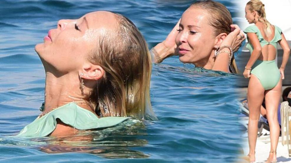 Ayşegül Yıldız, Bodrum tatilinde