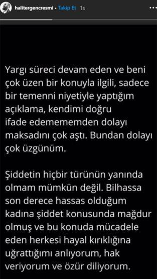 Ozan Güven sözleri tepki çeken Halit Ergenç özür diledi